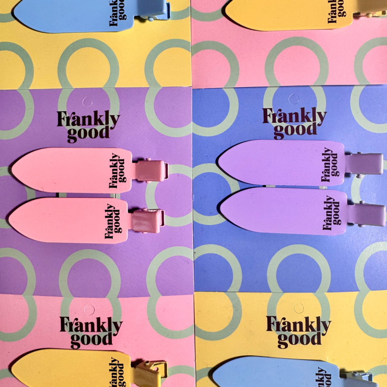 Clip ukosnice - Roza