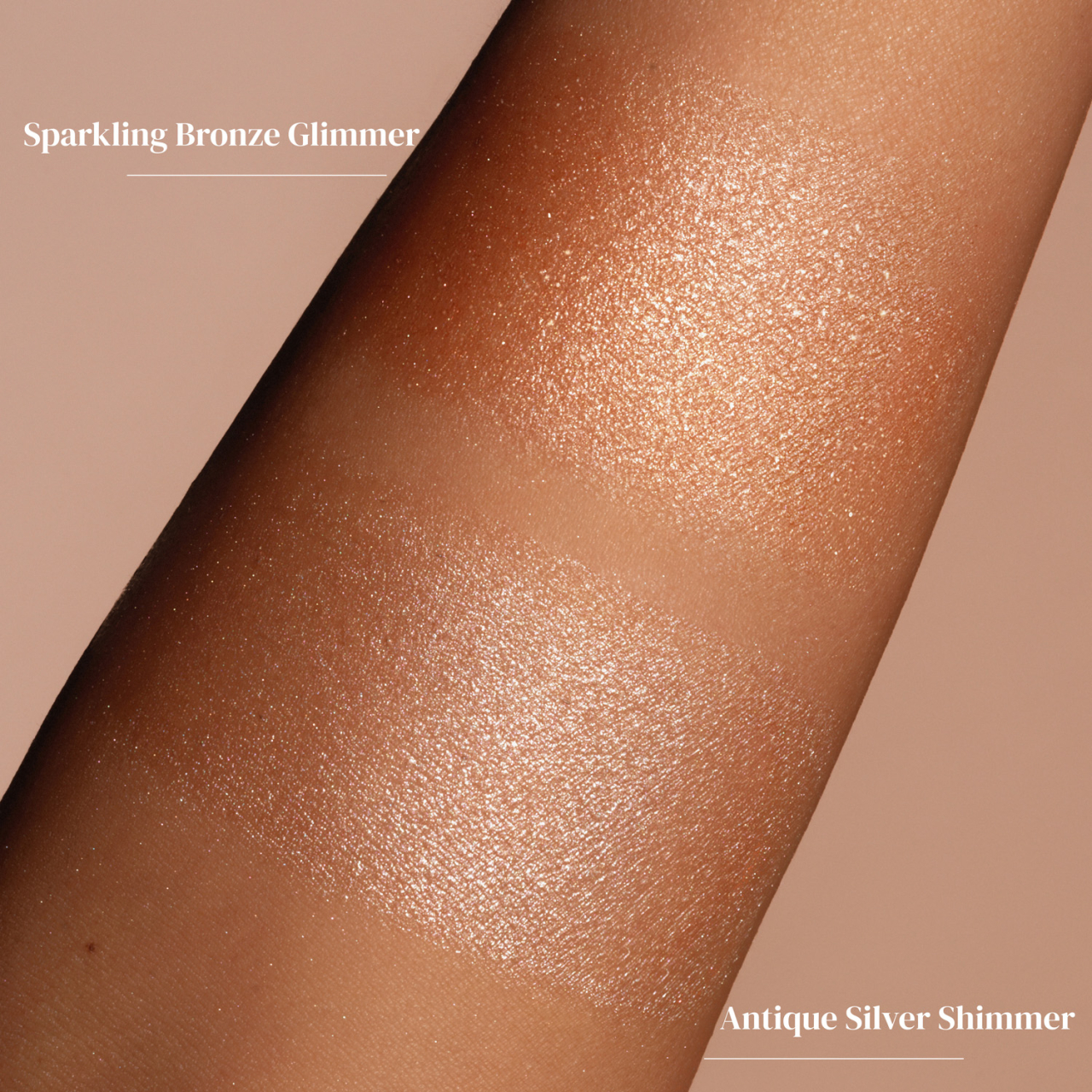 Sparkling Bronze Glimmer Glow On